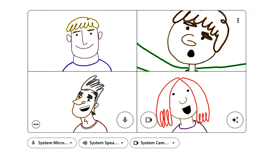 Google Meet Online Videokonferenz