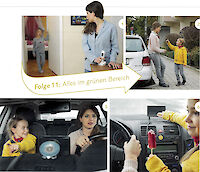 In der Stadt unterwegs